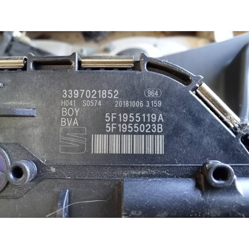 Recambio de motor limpia delantero para seat leon (5f1) style visio edition referencia OEM IAM 5F1955119A 5F1955023B 