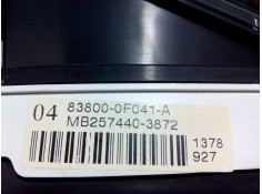 Recambio de cuadro instrumentos para toyota corolla verso (r1) 1.8 sol referencia OEM IAM 8380000F041A MB2574403872 E2-B4-16-1 2