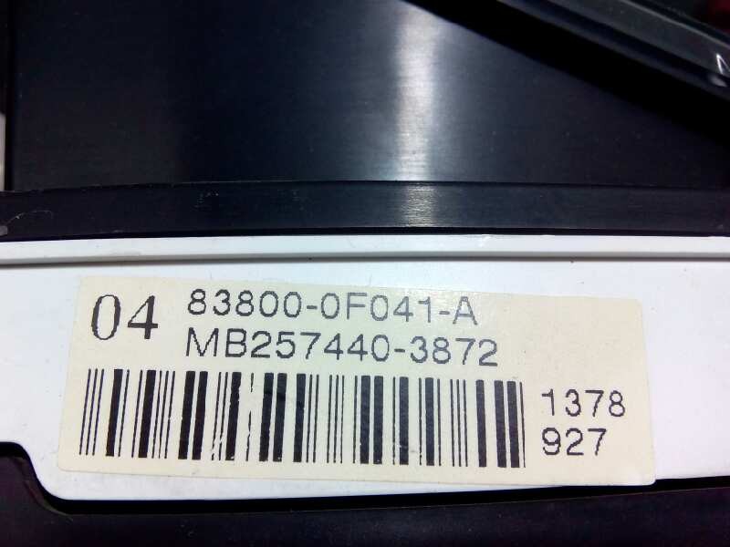 Recambio de cuadro instrumentos para toyota corolla verso (r1) 1.8 sol referencia OEM IAM 8380000F041A MB2574403872 E2-B4-16-1