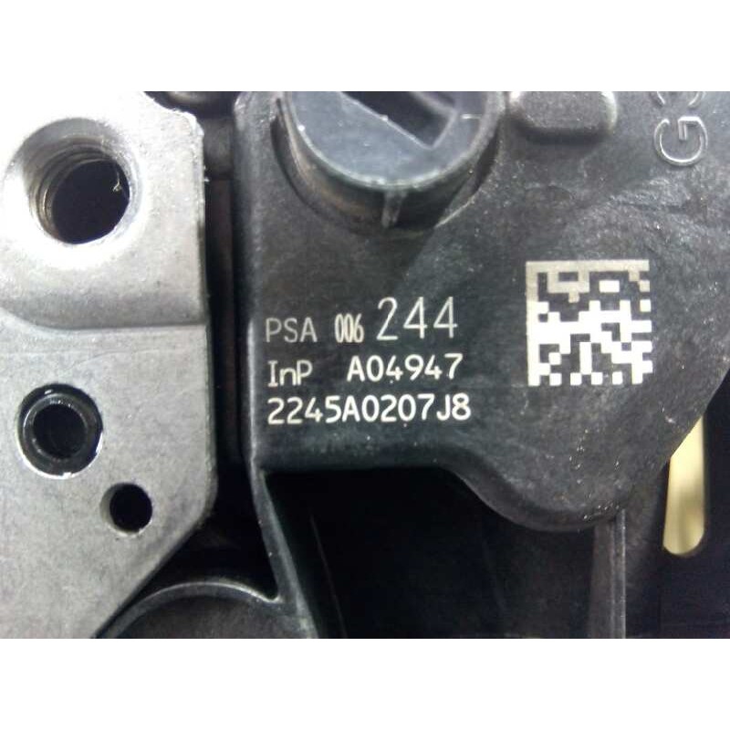 Recambio de cerradura puerta delantera izquierda para citroën c3 sx referencia OEM IAM 2245A0207J8  E1-A4-28-1