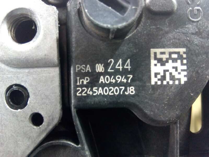 Recambio de cerradura puerta delantera izquierda para citroën c3 sx referencia OEM IAM 2245A0207J8  E1-A4-28-1
