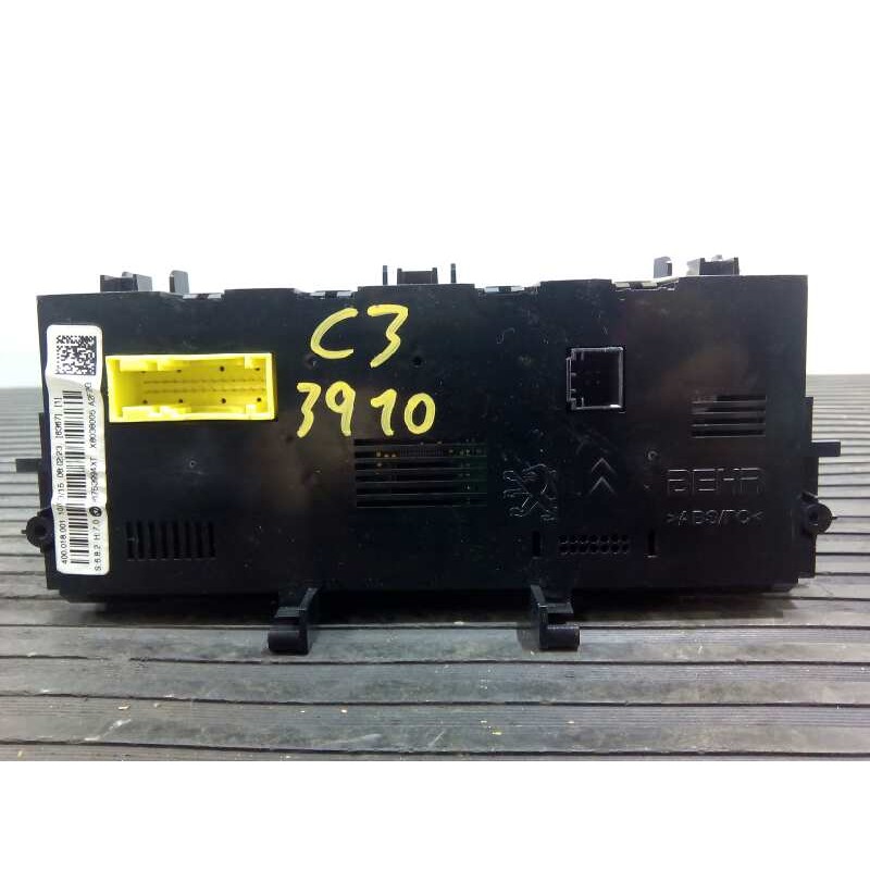 Recambio de mando climatizador para citroën c3 sx referencia OEM IAM 96753994XT  E3-B2-59-1