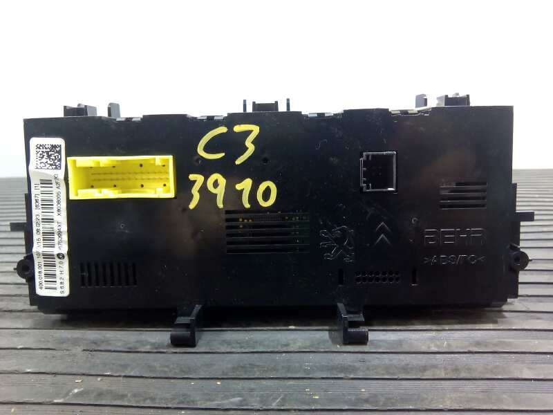 Recambio de mando climatizador para citroën c3 sx referencia OEM IAM 96753994XT  E3-B2-59-1
