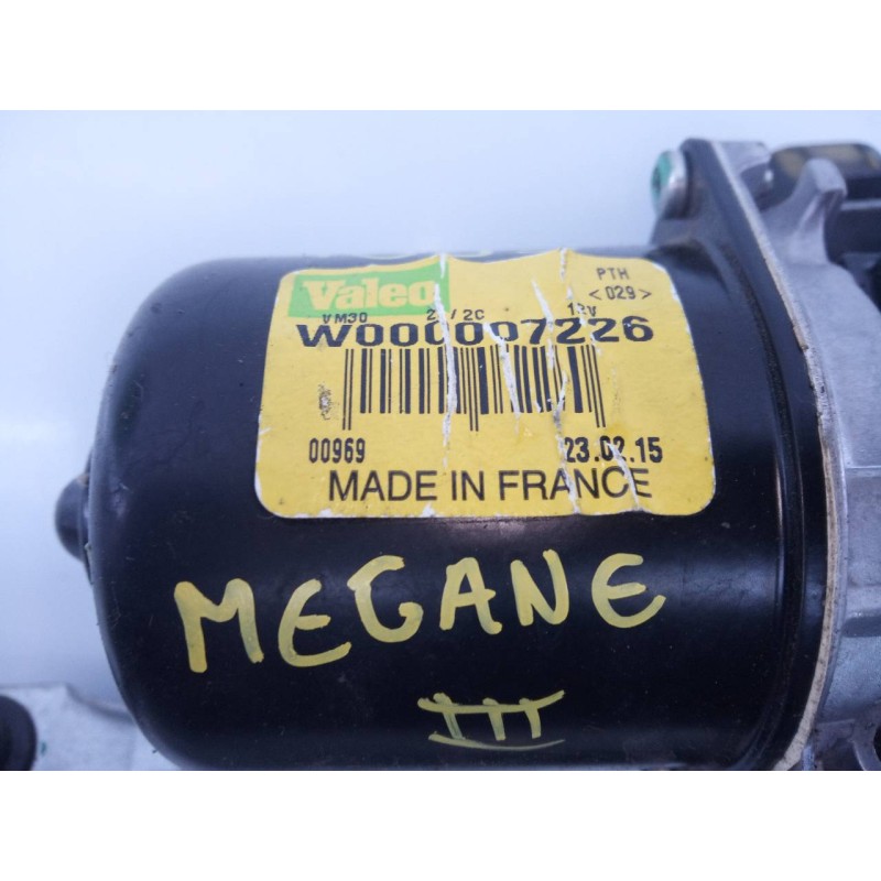 Recambio de motor limpia delantero para renault megane iii berlina 5 p expression referencia OEM IAM W000007226  E1-A1-4-2
