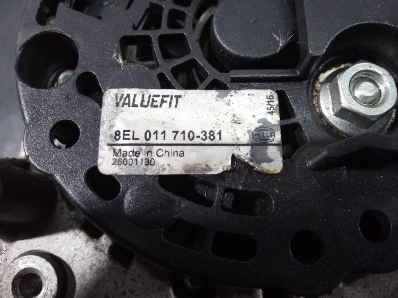 Recambio de alternador para chrysler jeep cherokee (xj) 2.5 td referencia OEM IAM 8EL011710381  P3-B6-12-2