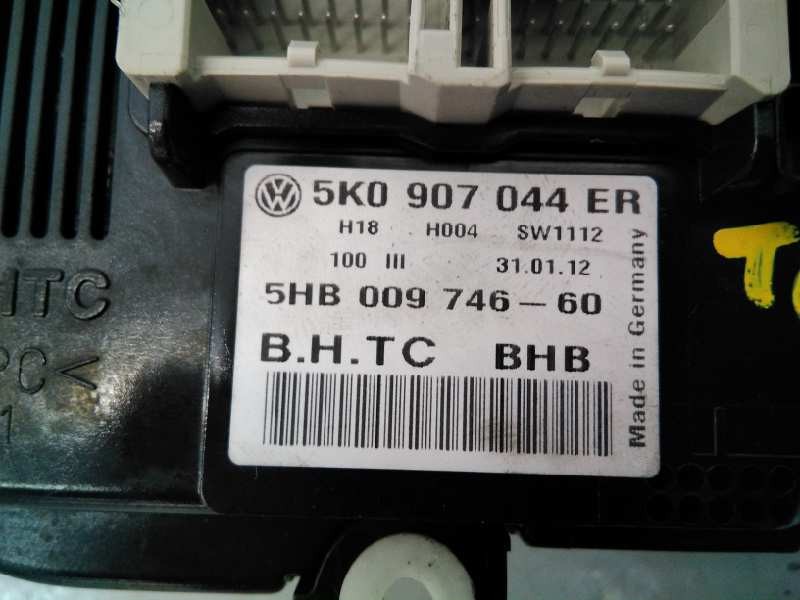 Recambio de mando climatizador para volkswagen touran (1t3) edition bluemotion referencia OEM IAM 5K090704436 5HB00974660 