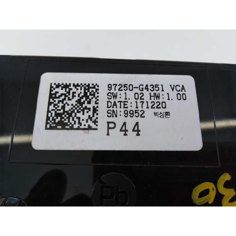 Recambio de mando climatizador para hyundai i30 cw (pd) go! referencia OEM IAM 97250G4351  E3-A3-24-1