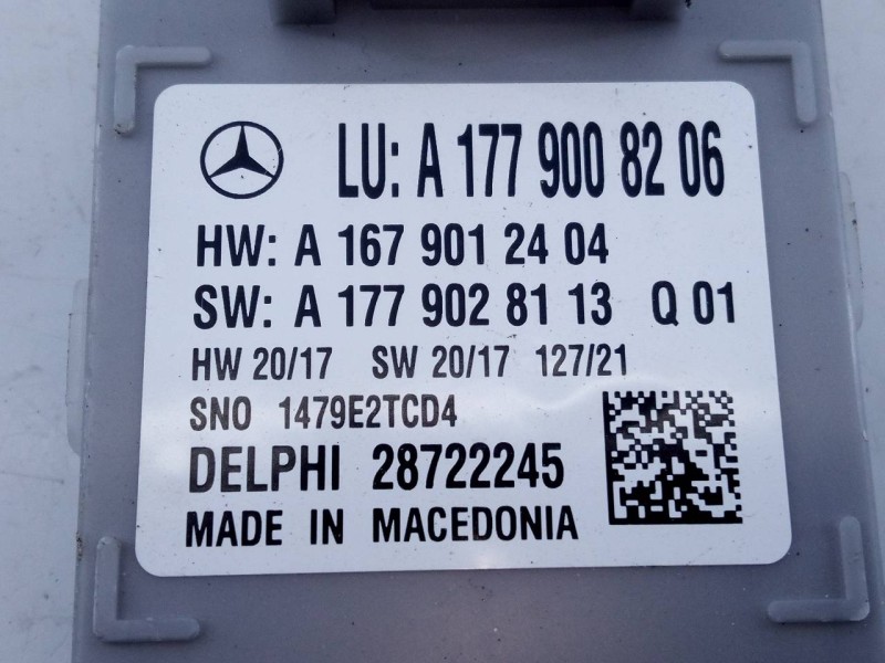 Recambio de modulo electronico para mercedes-benz cla-klasse (bm 118) cla 45 s amg 4matic (118.354) referencia OEM IAM A17790082