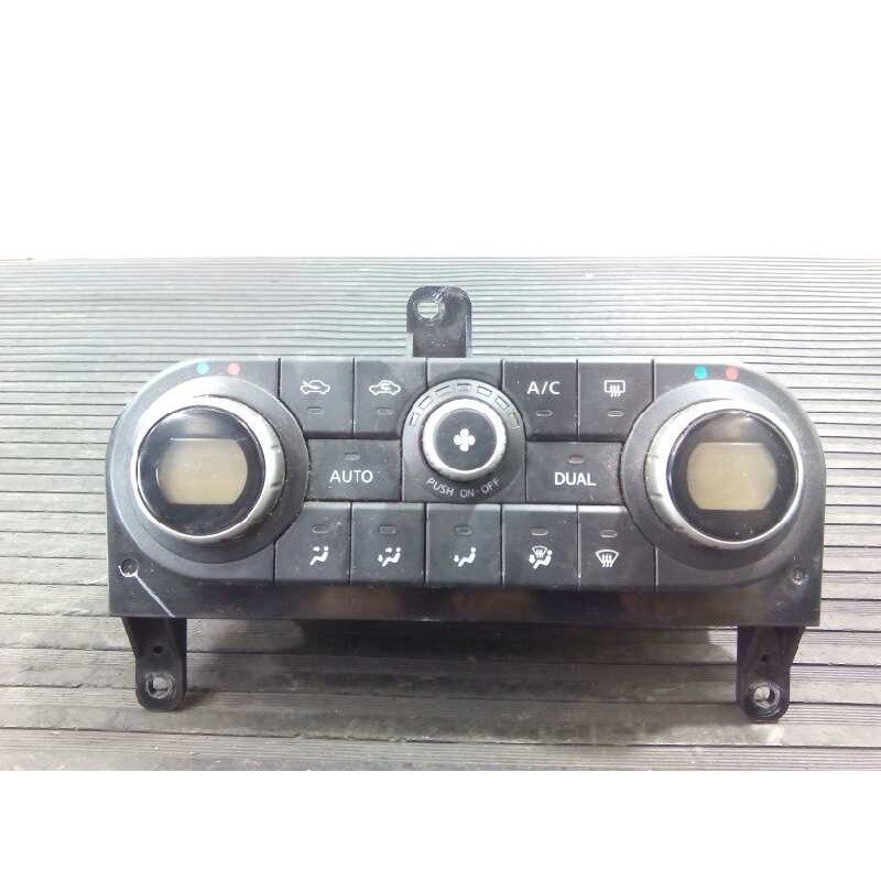 Recambio de mando climatizador para nissan qashqai (j10) acenta referencia OEM IAM 27500JD45C A02000A7706001 E3-B4-25-1