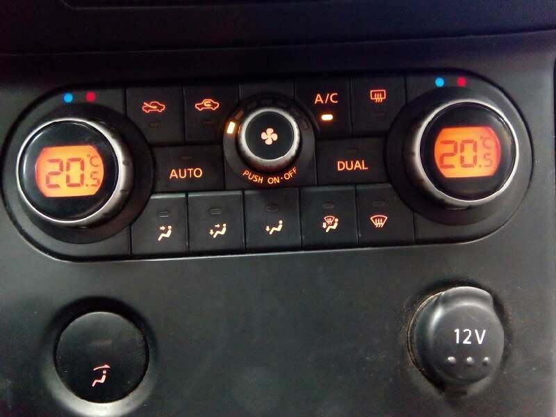 Recambio de mando climatizador para nissan qashqai (j10) acenta referencia OEM IAM 27500JD45C A02000A7706001 E3-B4-25-1