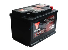 Recambio de bateria para universal bateria yuasa 76ah en 680a 278x175x190 referencia OEM IAM YBX3096 NUEVO TIENDA