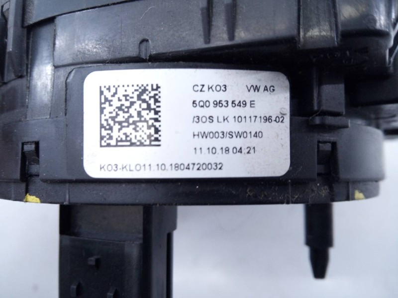 Recambio de anillo airbag para seat leon (5f1) style visio edition referencia OEM IAM 5Q0953549E  E2-A1-14-7