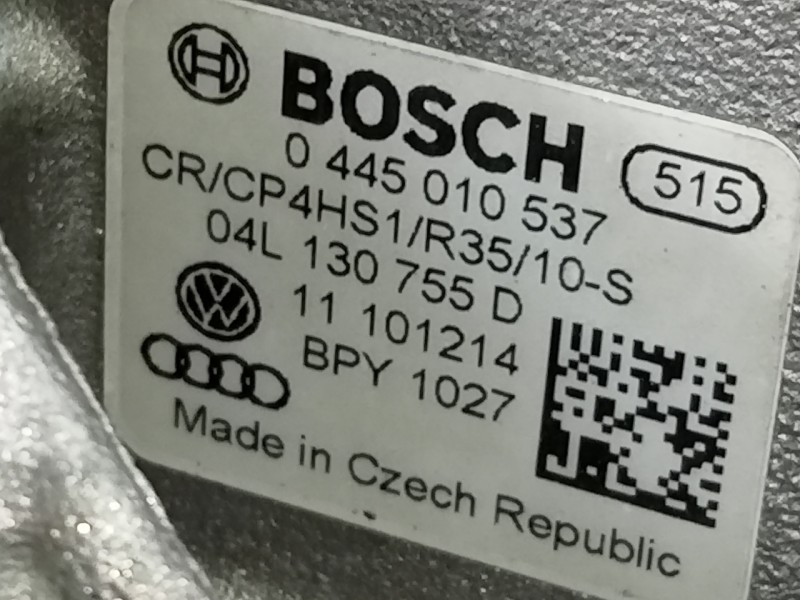 Recambio de bomba inyeccion para seat leon st (5f8) reference referencia OEM IAM 04L130755D 0445010537 P1-A4-42