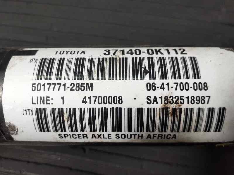 Recambio de transmision central para toyota hilux (kun) referencia OEM IAM 37140OK112 5017771285M P1-A6-41