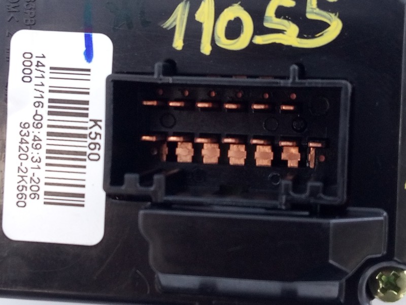 Recambio de mando limpia para hyundai i30 (gd) trend referencia OEM IAM 934202K560  E3-A3-48-3