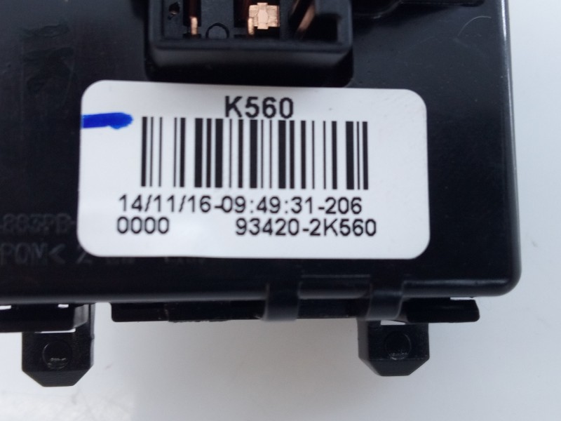 Recambio de mando limpia para hyundai i30 (gd) trend referencia OEM IAM 934202K560  E3-A3-48-3