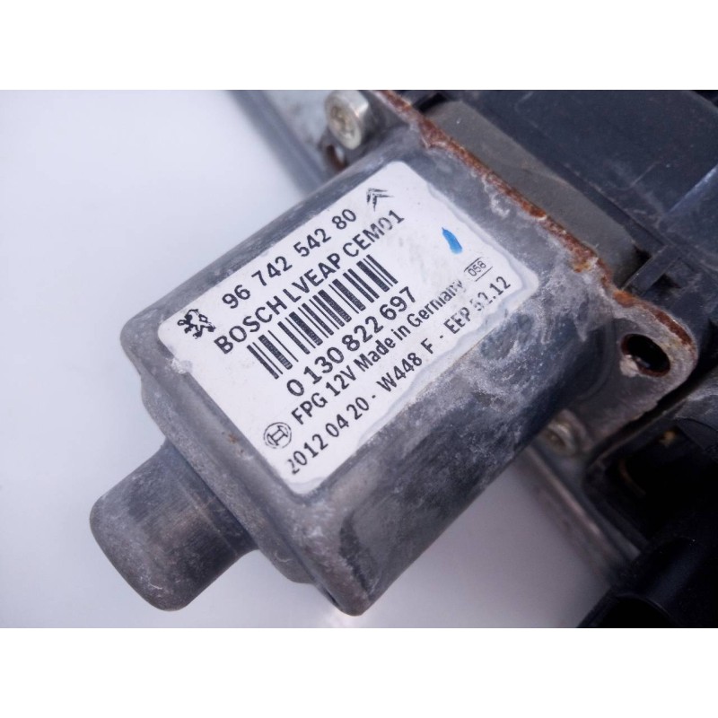 Recambio de elevalunas delantero izquierdo para peugeot 208 active referencia OEM IAM 9673153280 9674254280 E1-A4-12-1