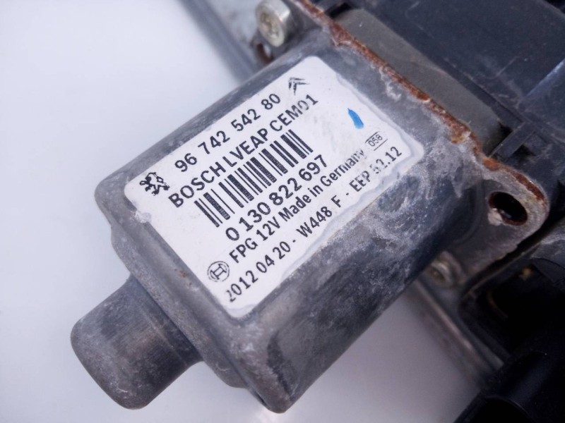 Recambio de elevalunas delantero izquierdo para peugeot 208 active referencia OEM IAM 9673153280 9674254280 E1-A4-12-1