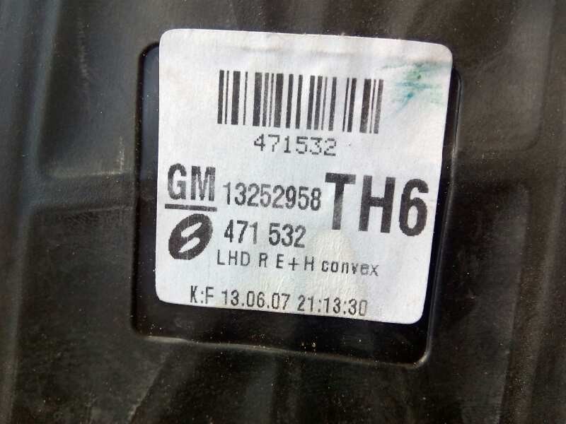 Recambio de retrovisor derecho electrico para opel zafira b referencia OEM IAM   E2-B6-57-2