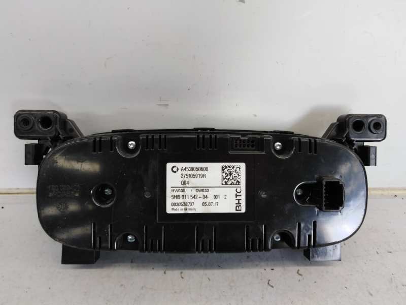 Recambio de mando climatizador para smart fortwo coupe basis (66kw) (453.344) referencia OEM IAM A4539050600 275105919R E3-A1-35
