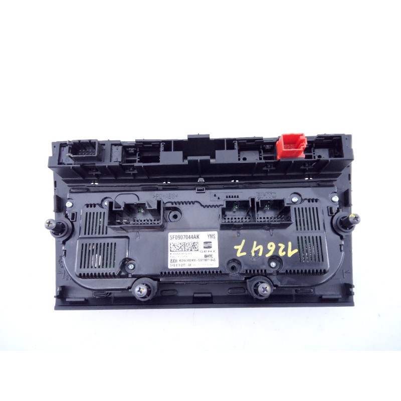 Recambio de mando climatizador para seat leon (5f1) style visio edition referencia OEM IAM 5F0907044AK  E2-A1-28-2