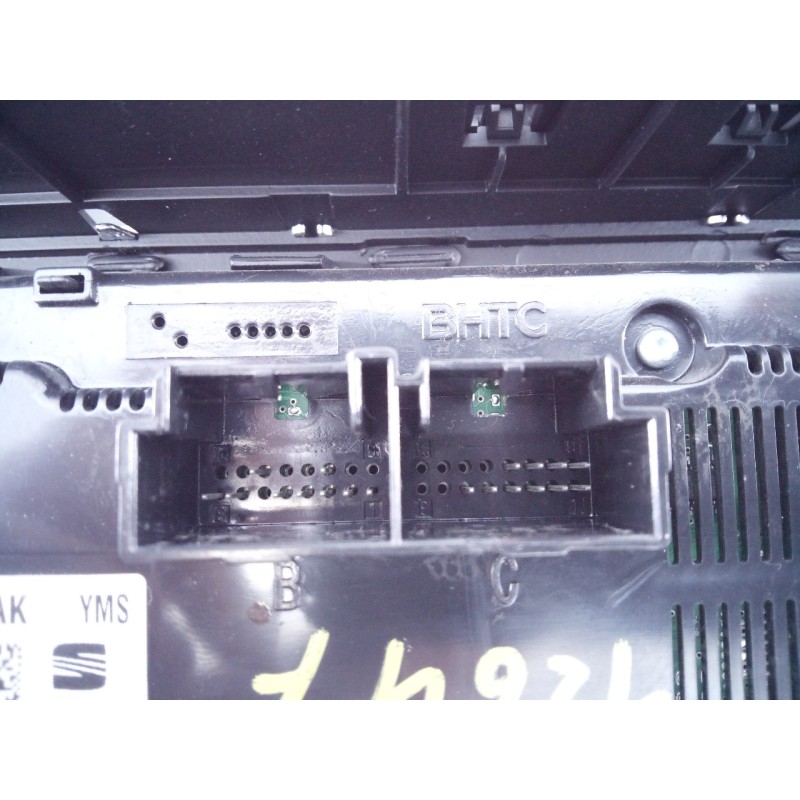 Recambio de mando climatizador para seat leon (5f1) style visio edition referencia OEM IAM 5F0907044AK  E2-A1-28-2