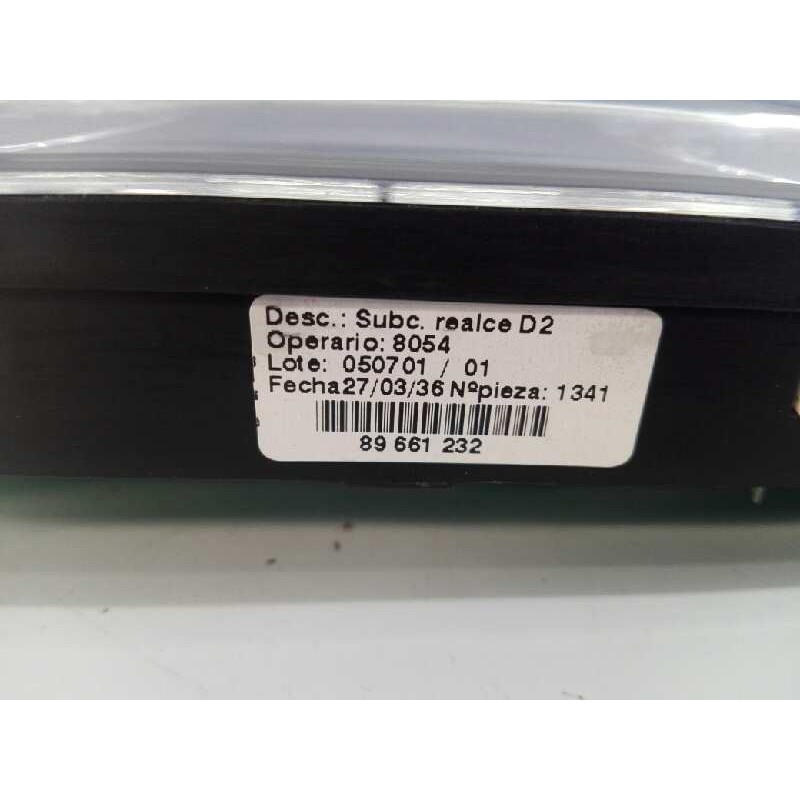 Recambio de cuadro instrumentos para peugeot 407 confort referencia OEM IAM 0625070705 A2C53106695 E3-B2-8-4