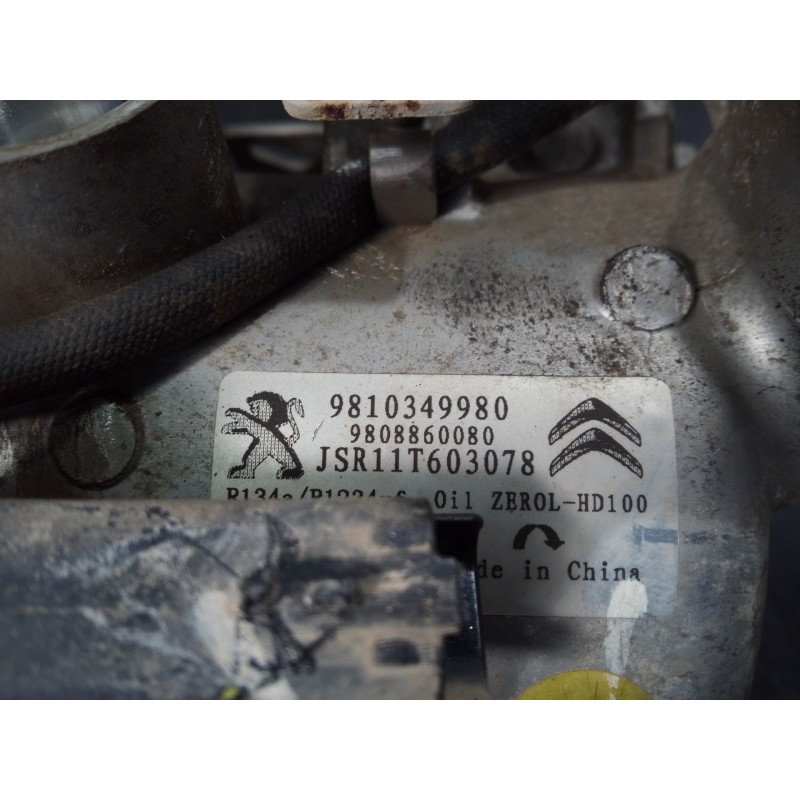 Recambio de compresor aire acondicionado para citroën c3 live referencia OEM IAM 9810349980 9808860080 P3-B2-8-3