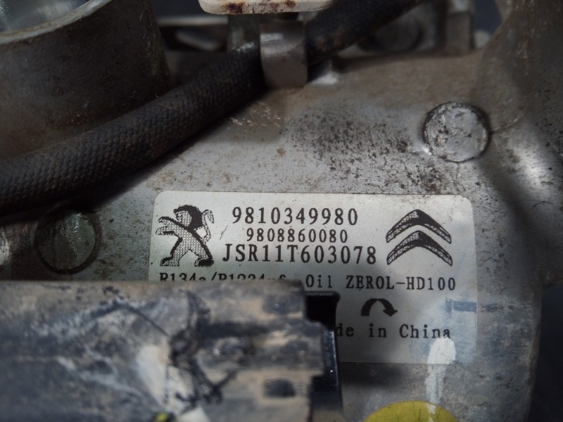 Recambio de compresor aire acondicionado para citroën c3 live referencia OEM IAM 9810349980 9808860080 P3-B2-8-3