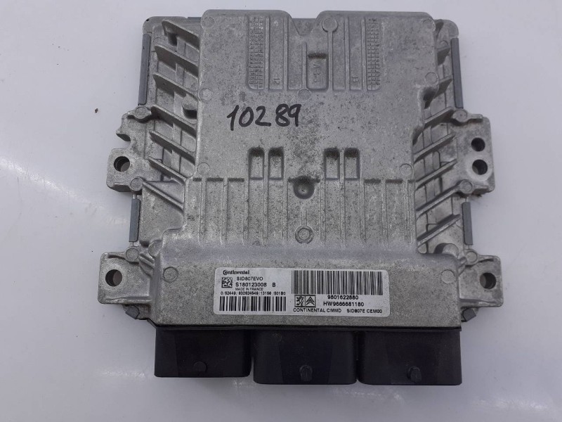 Recambio de centralita motor uce para citroën c4 lim. collection referencia OEM IAM 9801622880 S180123008B E3-B2-49-1