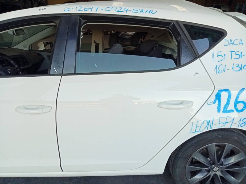 Recambio de puerta trasera izquierda para seat leon (5f1) style visio edition referencia OEM IAM   