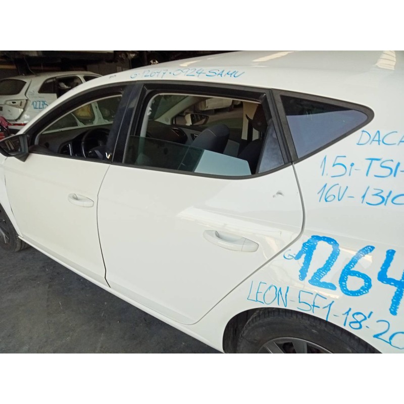 Recambio de puerta trasera izquierda para seat leon (5f1) style visio edition referencia OEM IAM   