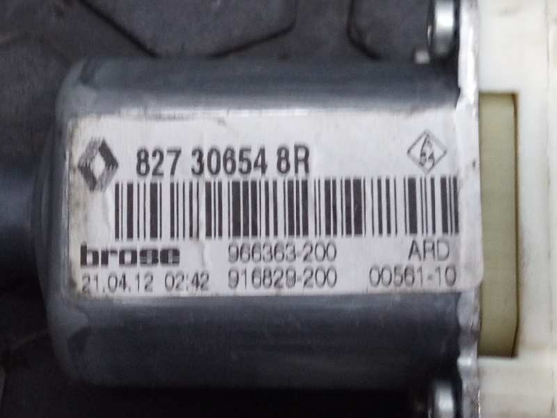 Recambio de motor elevalunas trasero derecho para renault megane iii berlina 5 p gt-style referencia OEM IAM 827306548R 96636320