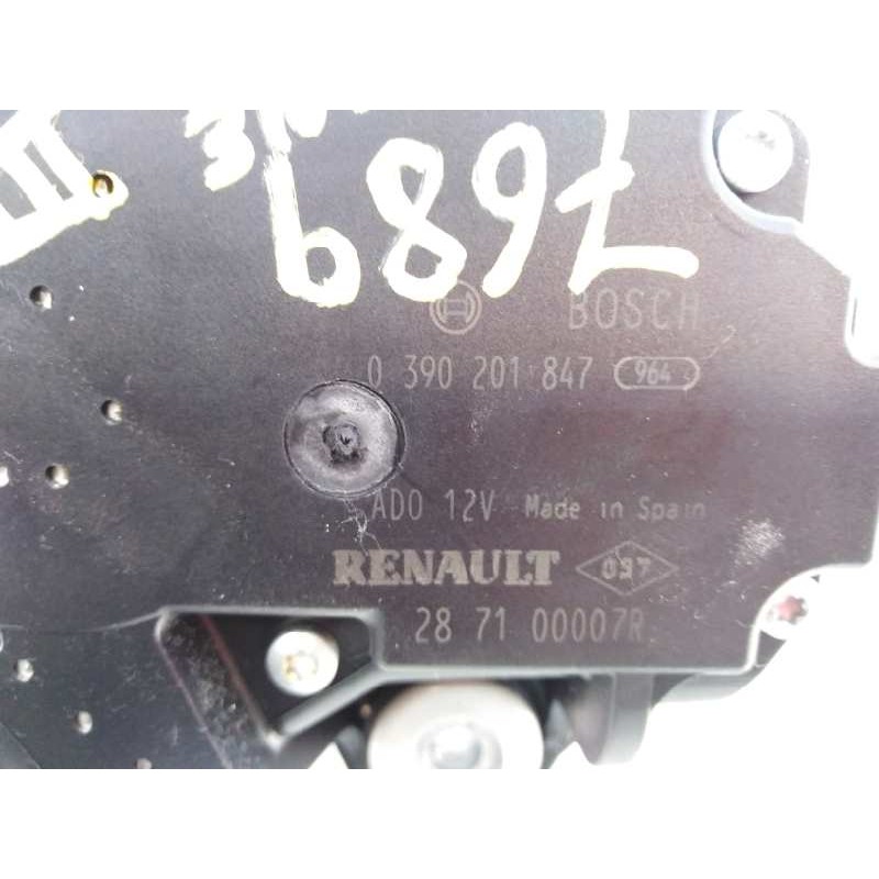 Recambio de motor limpia trasero para renault megane iii berlina 5 p gt-style referencia OEM IAM 287100007R 0390201847 E1-A1-4-1