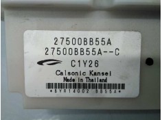 Recambio de mando climatizador para nissan qashqai (j10) tekna sport referencia OEM IAM 27500BB55A  E3-B4-32-2 2