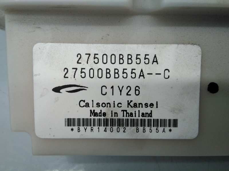 Recambio de mando climatizador para nissan qashqai (j10) tekna sport referencia OEM IAM 27500BB55A  E3-B4-32-2