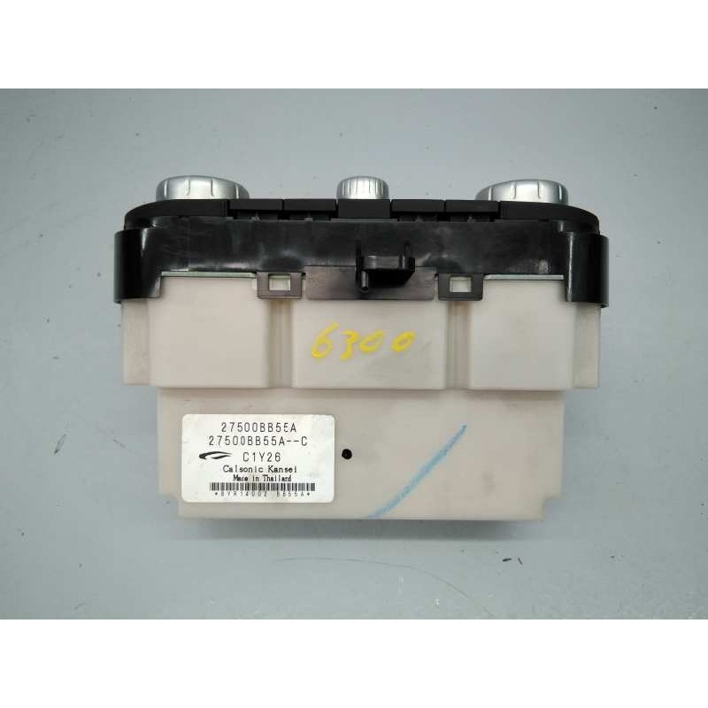 Recambio de mando climatizador para nissan qashqai (j10) tekna sport referencia OEM IAM 27500BB55A  E3-B4-32-2