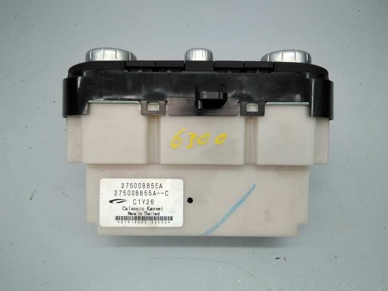 Recambio de mando climatizador para nissan qashqai (j10) tekna sport referencia OEM IAM 27500BB55A  E3-B4-32-2