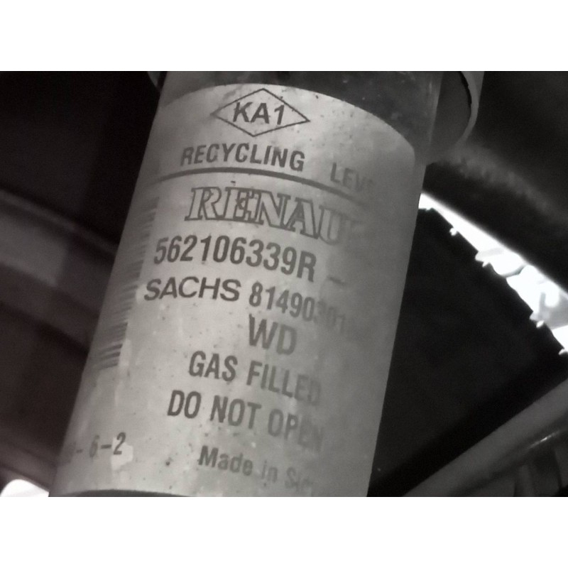 Recambio de amortiguador trasero izquierdo para dacia lodgy laureate referencia OEM IAM 562106339R  