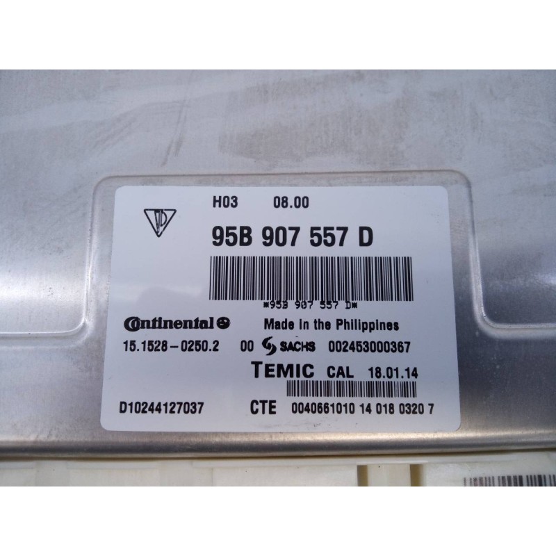 Recambio de modulo electronico para porsche macan (typ ) s diesel referencia OEM IAM 95B907557D  E3-B6-60-1