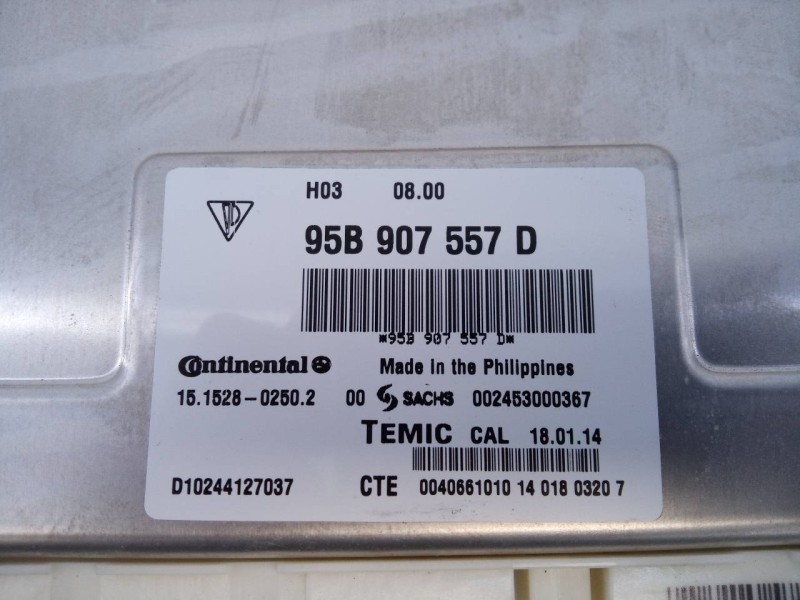 Recambio de modulo electronico para porsche macan (typ ) s diesel referencia OEM IAM 95B907557D  E3-B6-60-1