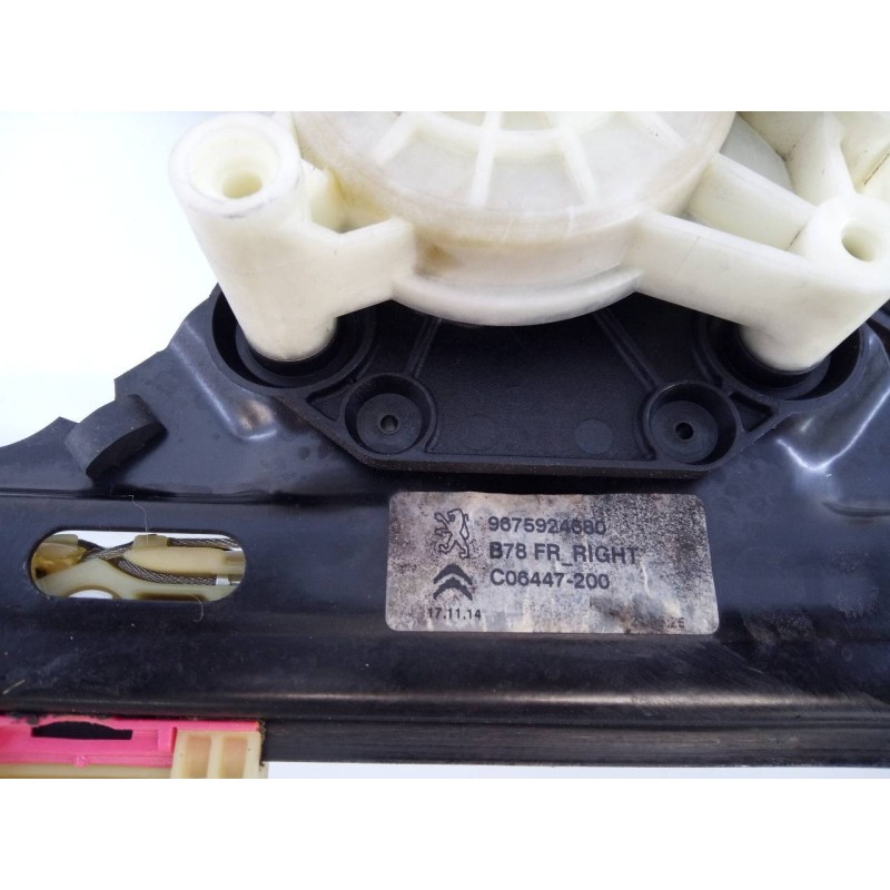 Recambio de elevalunas delantero derecho para citroën c4 grand picasso feel edition referencia OEM IAM 9675892A680  E1-A4-7-2