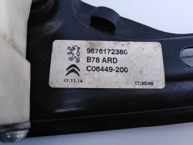 Recambio de elevalunas trasero derecho para citroën c4 grand picasso feel edition referencia OEM IAM 9676172380  E1-A4-12-2