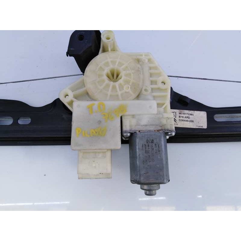 Recambio de elevalunas trasero derecho para citroën c4 grand picasso feel edition referencia OEM IAM 9676172380  E1-A4-12-2