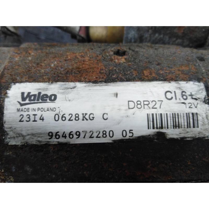 Recambio de motor arranque para citroën c4 grand picasso feel edition referencia OEM IAM 9646972280 23I40628KGC 