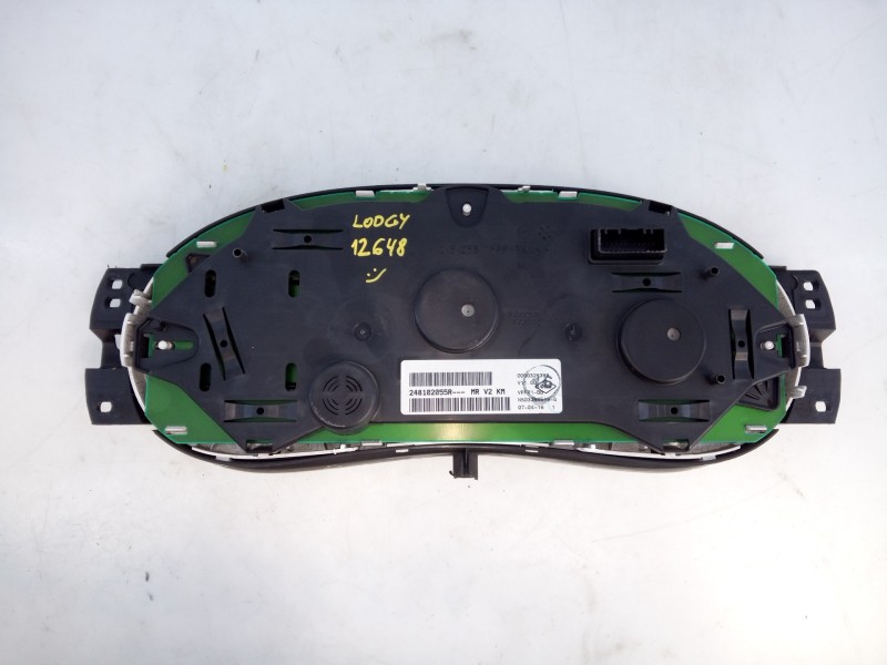 Recambio de cuadro instrumentos para dacia lodgy laureate referencia OEM IAM 248102055R  E2-A1-32-1