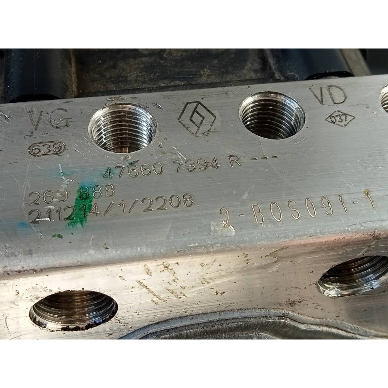 Recambio de abs para renault kadjar intens referencia OEM IAM 476607394R  P3-B9-14-2