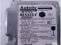 Recambio de centralita airbag para renault kangoo (f/kc0) alize referencia OEM IAM 8200098401 550751800 E2-A1-35-3 2