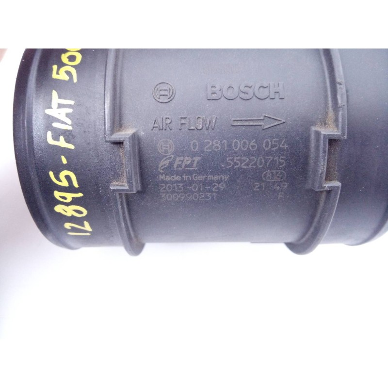 Recambio de caudalimetro para fiat nuova 500 (150) pop referencia OEM IAM 55220715 0281006054 E3-A4-27-2