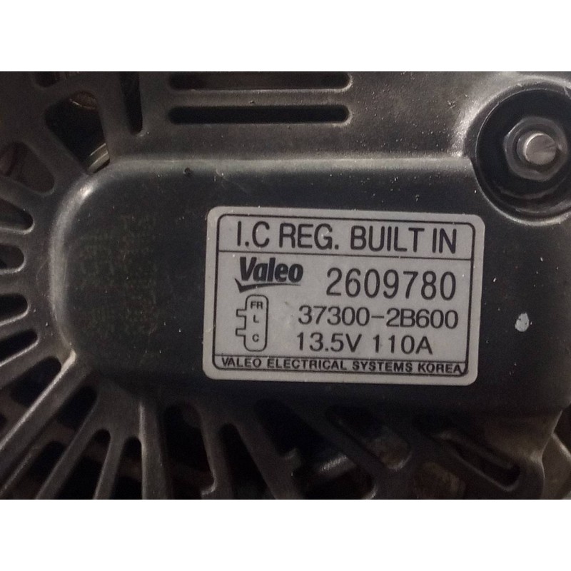 Recambio de alternador para kia sportage concept 4x2 referencia OEM IAM 2609780 373002B600 373002B600